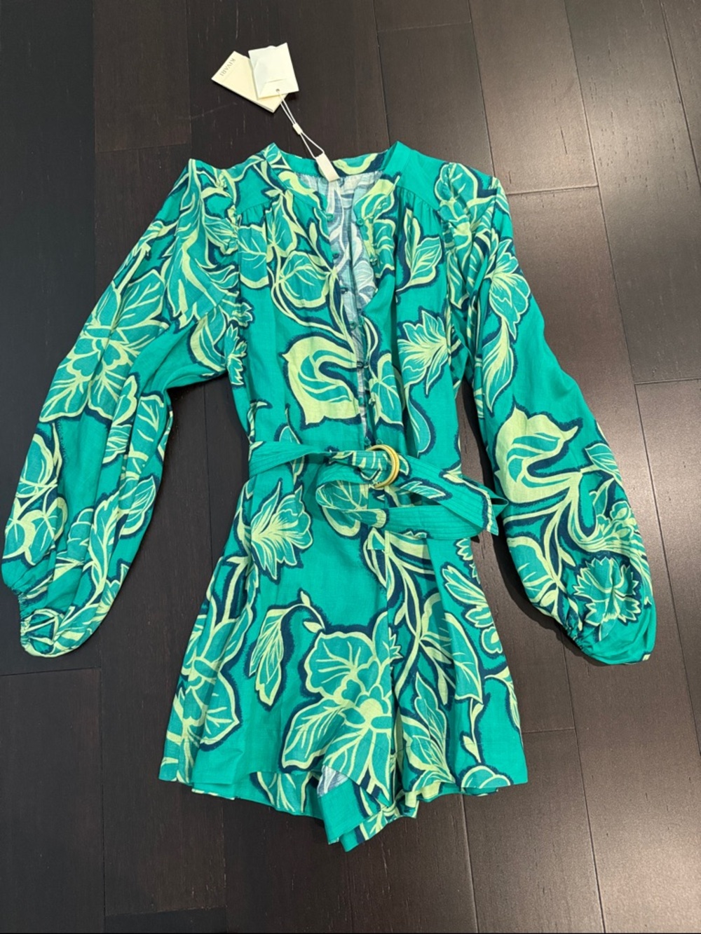 Kivari Fiora Belted Playsuit/Romper